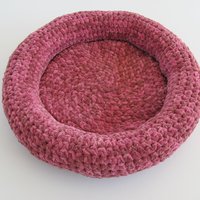 Small dog donut bed.