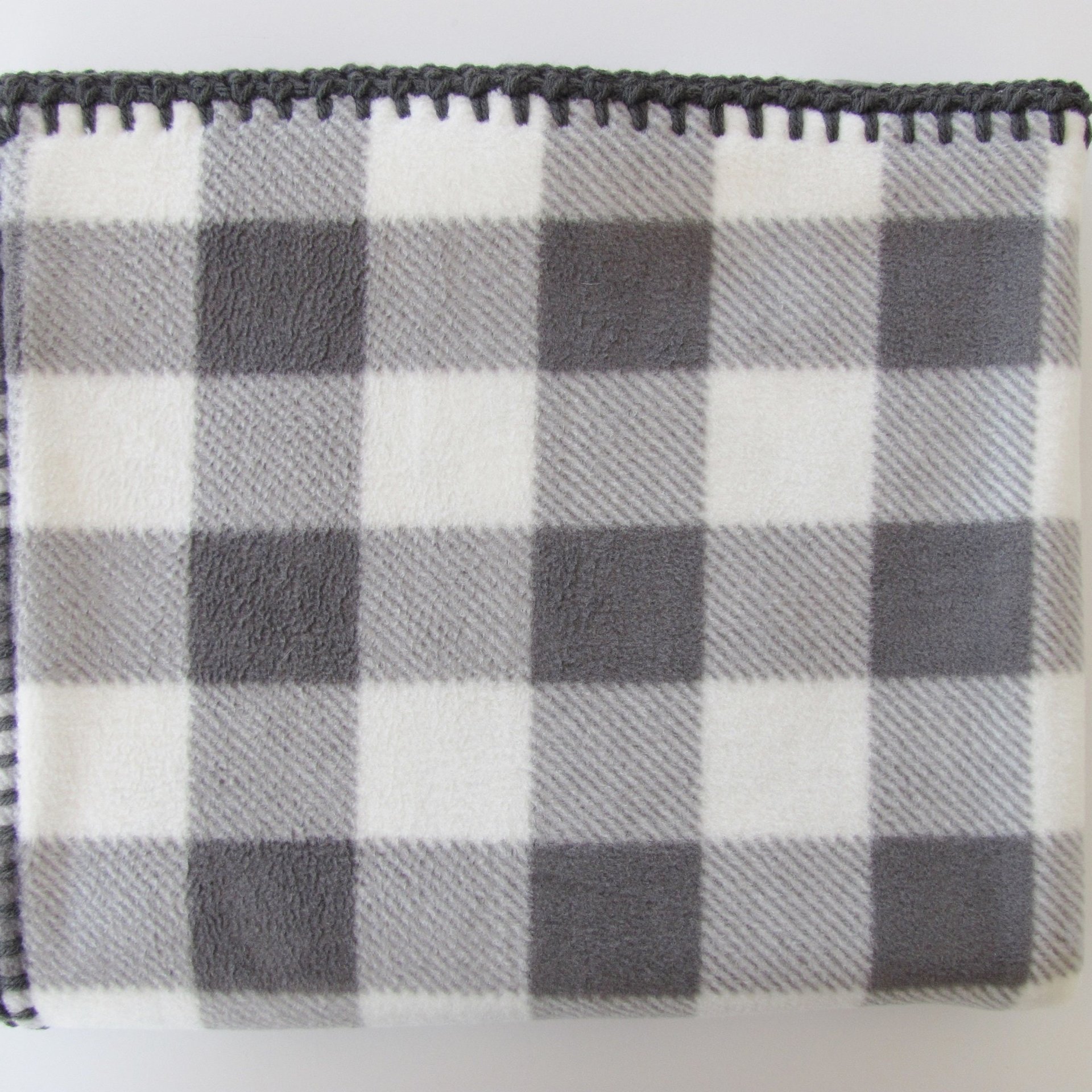 Large Reversible Double Thick Fleece Paw Print Pet Blanket, 36" x 60", Made in USA