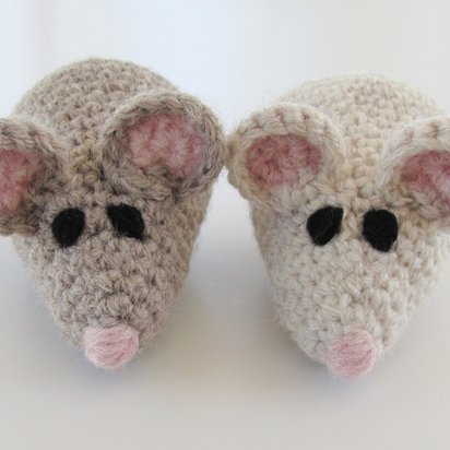 Natural Fiber Catnip Cat Toy Mouse Set