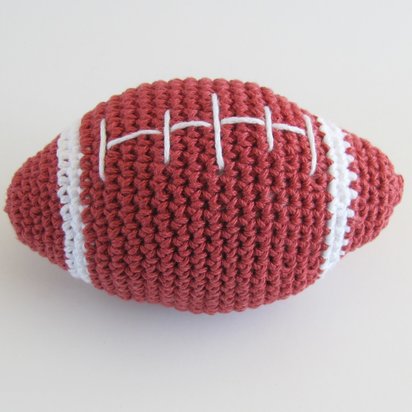 Cotton Squeaky Dog Toy Football Plush for Small Dogs, Pink